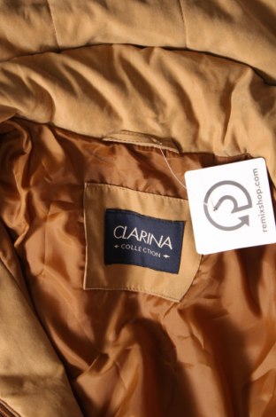 Damenmantel Clarina Collection, Größe S, Farbe Beige, Preis 46,17 €