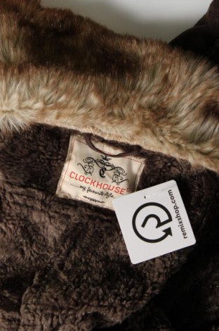Дамско палто Clockhouse, Размер XS, Цвят Кафяв, Цена 69,55 лв.