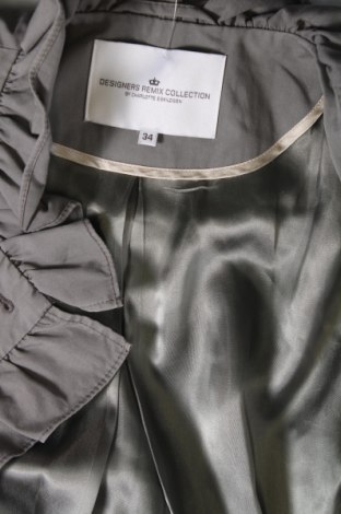 Γυναικείο παλτό Designers Remix By Charlotte Eskildsen, Μέγεθος XS, Χρώμα Γκρί, Τιμή 33,30 €