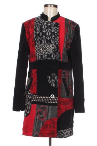 Γυναικείο παλτό Desigual, Μέγεθος XL, Χρώμα Πολύχρωμο, Τιμή 40,08 €