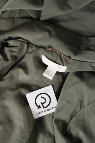 Palton de femei H&M, Mărime M, Culoare Verde, Preț 105,27 Lei