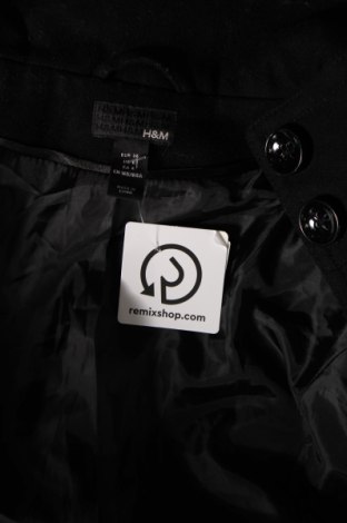 Γυναικείο παλτό H&M, Μέγεθος S, Χρώμα Μαύρο, Τιμή 39,05 €