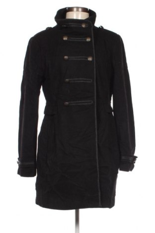 Дамско палто H&M, Размер L, Цвят Черен, Цена 59,92 лв.