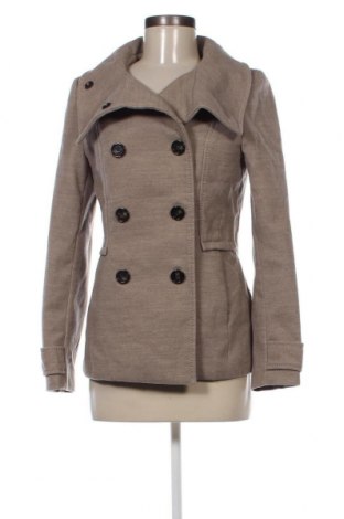 Дамско палто H&M, Размер S, Цвят Бежов, Цена 48,15 лв.