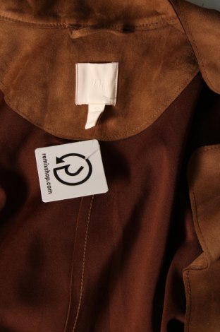 Дамско палто H&M, Размер L, Цвят Кафяв, Цена 25,60 лв.