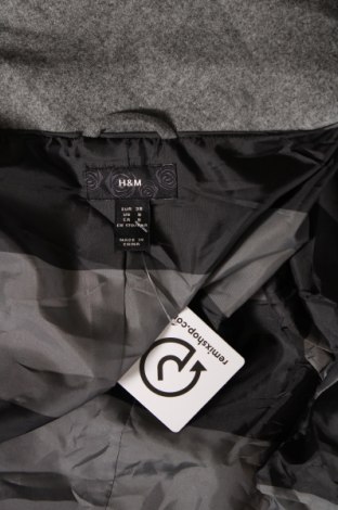 Palton de femei H&M, Mărime M, Culoare Gri, Preț 207,66 Lei