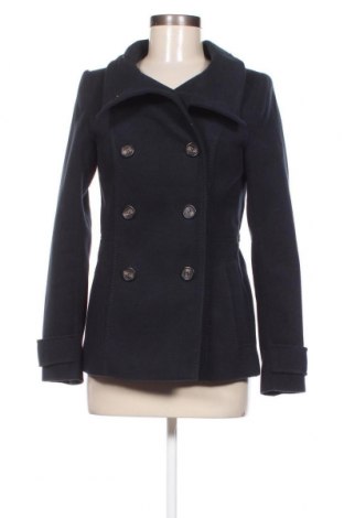 Дамско палто H&M, Размер XS, Цвят Син, Цена 64,20 лв.