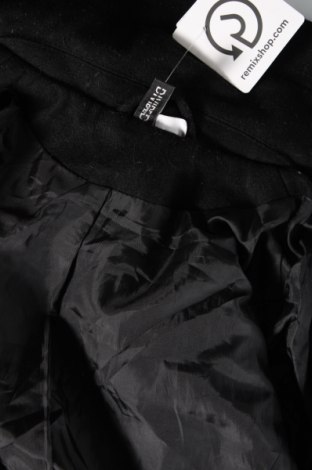 Dámský kabát  H&M Divided, Velikost XS, Barva Černá, Cena  938,00 Kč
