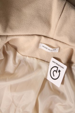 Palton de femei Made In Italy, Mărime L, Culoare Bej, Preț 218,22 Lei