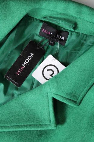 Damenmantel Mia Moda, Größe 4XL, Farbe Grün, Preis 85,03 €