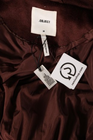 Γυναικείο παλτό Object, Μέγεθος M, Χρώμα Καφέ, Τιμή 79,58 €