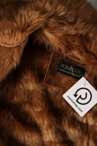 Дамско палто Pompoos Design By Harald Gloockler, Размер XL, Цвят Кафяв, Цена 74,40 лв.