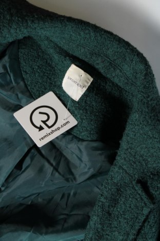 Γυναικείο παλτό Promod, Μέγεθος M, Χρώμα Πράσινο, Τιμή 22,17 €