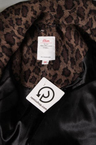 Γυναικείο παλτό S.Oliver, Μέγεθος XS, Χρώμα Πολύχρωμο, Τιμή 31,18 €