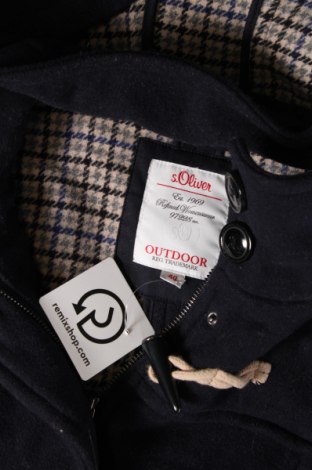 Γυναικείο παλτό S.Oliver, Μέγεθος L, Χρώμα Μπλέ, Τιμή 26,28 €