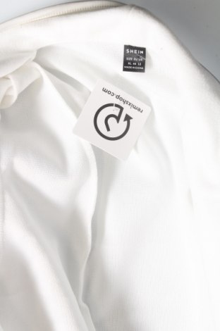 Γυναικείο παλτό SHEIN, Μέγεθος XL, Χρώμα Λευκό, Τιμή 33,10 €
