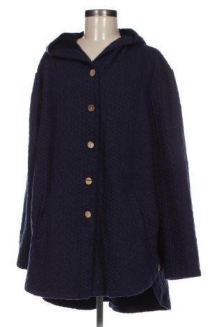 Γυναικείο παλτό SHEIN, Μέγεθος 3XL, Χρώμα Μπλέ, Τιμή 26,48 €