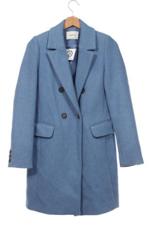 Damenmantel Stradivarius, Größe XS, Farbe Blau, Preis € 41,06