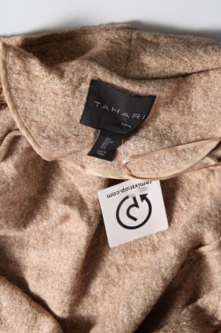 Γυναικείο παλτό Tahari, Μέγεθος L, Χρώμα  Μπέζ, Τιμή 52,70 €