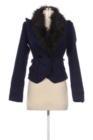 Γυναικείο παλτό Tally Weijl, Μέγεθος XS, Χρώμα Μπλέ, Τιμή 36,40 €
