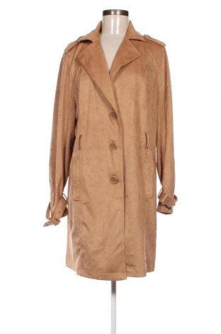 Дамско палто Thomas Rath, Размер L, Цвят Бежов, Цена 34,00 лв.