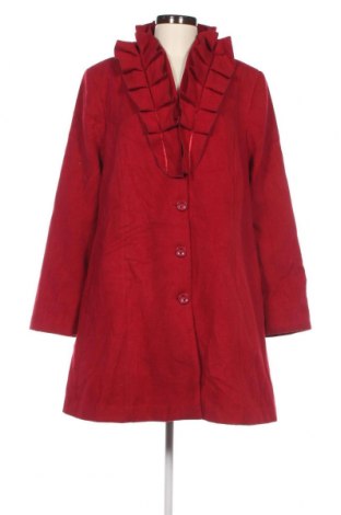Γυναικείο παλτό Ulla Popken, Μέγεθος XL, Χρώμα Κόκκινο, Τιμή 31,45 €