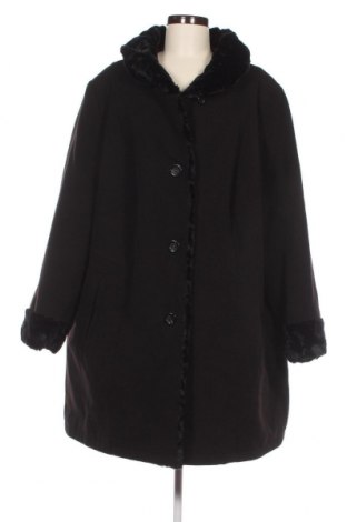 Γυναικείο παλτό Ulla Popken, Μέγεθος 3XL, Χρώμα Μαύρο, Τιμή 42,68 €