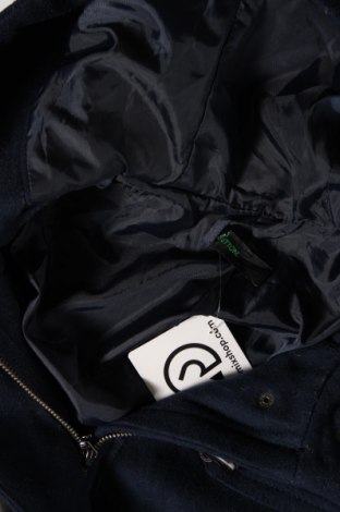 Дамско палто United Colors Of Benetton, Размер XXS, Цвят Син, Цена 55,20 лв.
