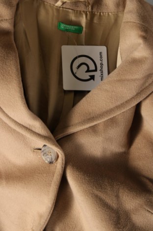 Palton de femei United Colors Of Benetton, Mărime M, Culoare Bej, Preț 159,08 Lei