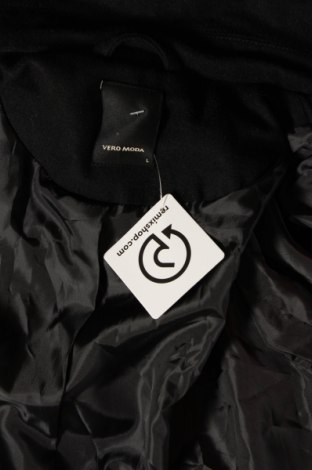 Дамско палто Vero Moda, Размер L, Цвят Черен, Цена 30,80 лв.