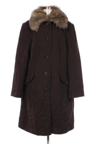 Γυναικείο παλτό Xlnt, Μέγεθος XL, Χρώμα Καφέ, Τιμή 31,75 €