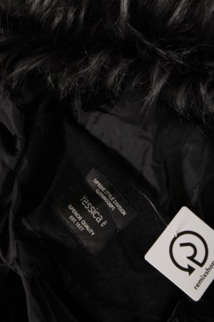 Дамско палто Yessica, Размер XXL, Цвят Черен, Цена 69,55 лв.
