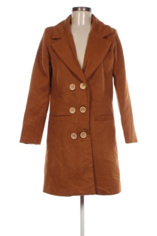 Дамско палто Zaful, Размер S, Цвят Кафяв, Цена 63,13 лв.