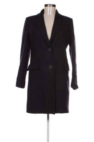 Дамско палто Zara, Размер M, Цвят Син, Цена 42,16 лв.
