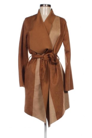 Palton de femei Zara, Mărime M, Culoare Maro, Preț 90,46 Lei