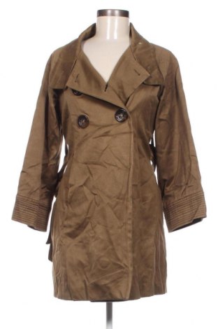Дамско палто Zara, Размер S, Цвят Зелен, Цена 34,00 лв.