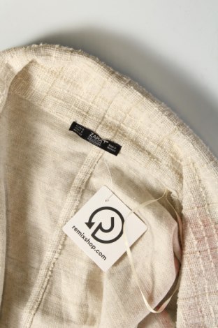 Dámský kabát  Zara, Velikost S, Barva Béžová, Cena  434,00 Kč