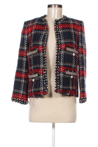 Дамско палто Zara, Размер S, Цвят Многоцветен, Цена 42,16 лв.