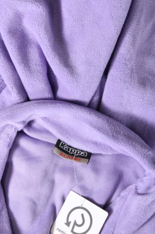 Γυναικεία ζακέτα fleece Kappa, Μέγεθος XL, Χρώμα Βιολετί, Τιμή 21,03 €