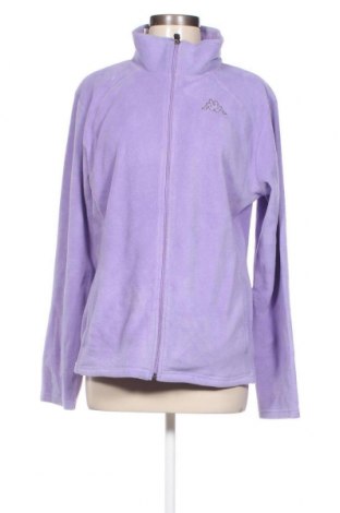 Γυναικεία ζακέτα fleece Kappa, Μέγεθος XL, Χρώμα Βιολετί, Τιμή 21,03 €