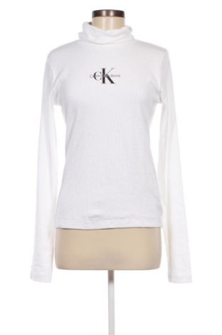 Damen Rollkragen Calvin Klein Jeans, Größe XL, Farbe Weiß, Preis 35,16 €