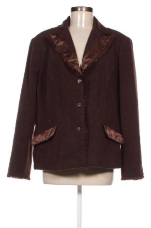 Дамско сако, Размер XL, Цвят Кафяв, Цена 26,40 лв.