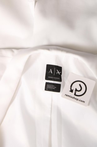 Γυναικείο σακάκι Armani Exchange, Μέγεθος M, Χρώμα Λευκό, Τιμή 66,30 €
