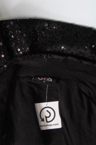 Γυναικείο σακάκι Gina, Μέγεθος L, Χρώμα Μαύρο, Τιμή 12,25 €