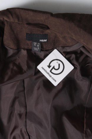 Дамско сако H&M, Размер M, Цвят Кафяв, Цена 15,40 лв.