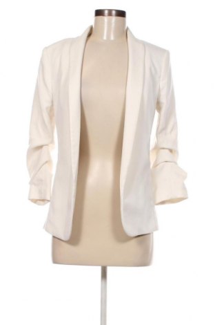 Дамско сако H&M, Размер S, Цвят Екрю, Цена 28,97 лв.