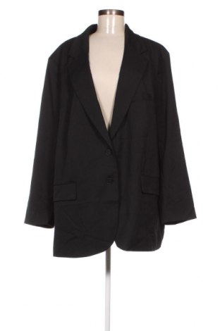 Γυναικείο σακάκι H&M, Μέγεθος XXL, Χρώμα Μαύρο, Τιμή 17,69 €