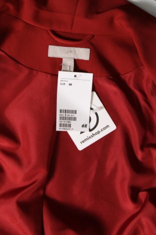 Sacou de femei H&M, Mărime M, Culoare Roșu, Preț 185,77 Lei
