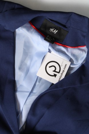 Дамско сако H&M, Размер S, Цвят Син, Цена 22,00 лв.