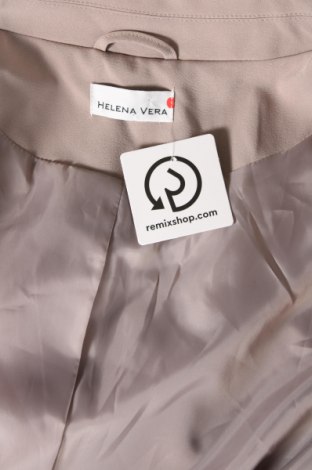Γυναικείο σακάκι Helena Vera, Μέγεθος XXL, Χρώμα  Μπέζ, Τιμή 24,12 €
